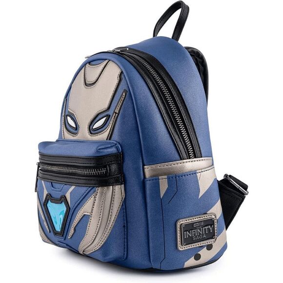 Loungefly Exclusive Marvel Infinity Saga Rescue Mini Backpack Blue - Picture 4 of 6